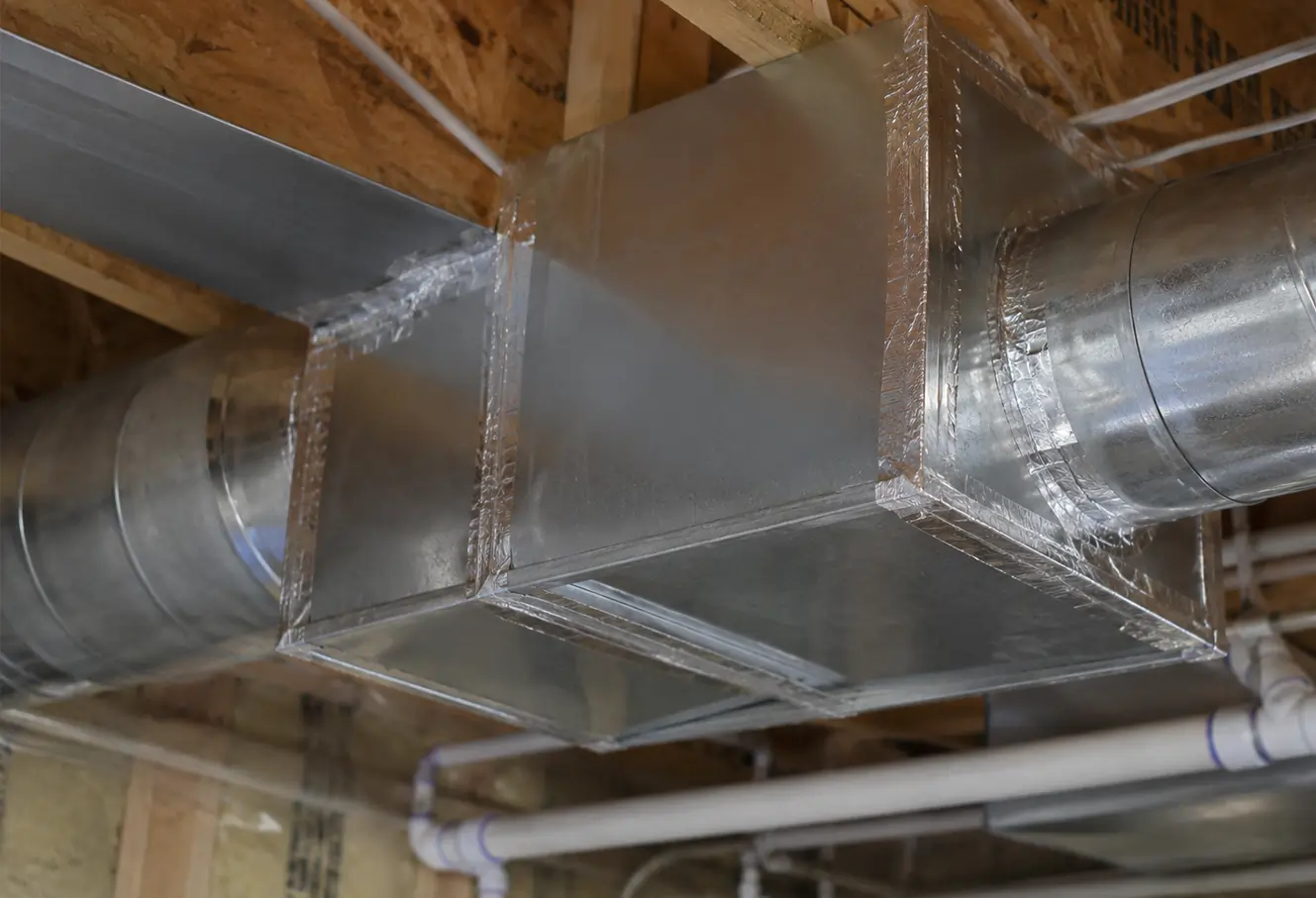 Modern AC vent delivering fresh indoor air