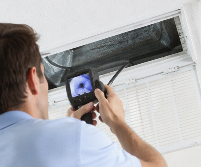 Air vent inspection