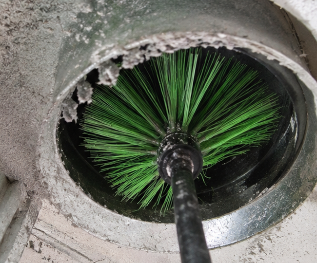 Air duct cleaning process